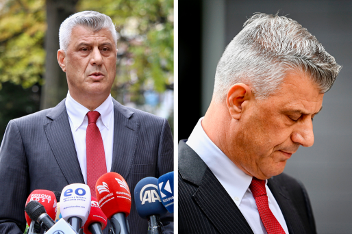 Hashim Thaçi kosovo resign war crimes