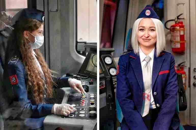 moscow metro first women drivers