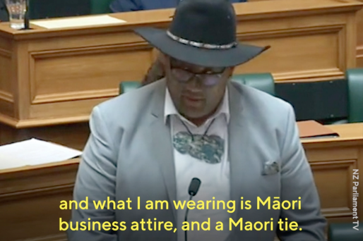 new zealand maori mp ties