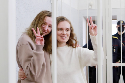two belarus journalists jailed