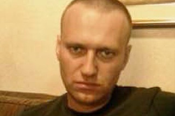navalny concentration camp shaved head russia