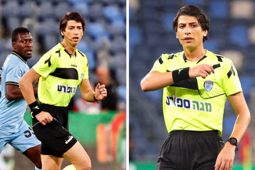 sapir berman israel first trans referee soccer