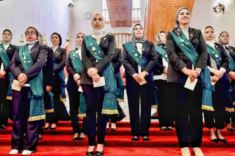 egypt 98 first women judges state council