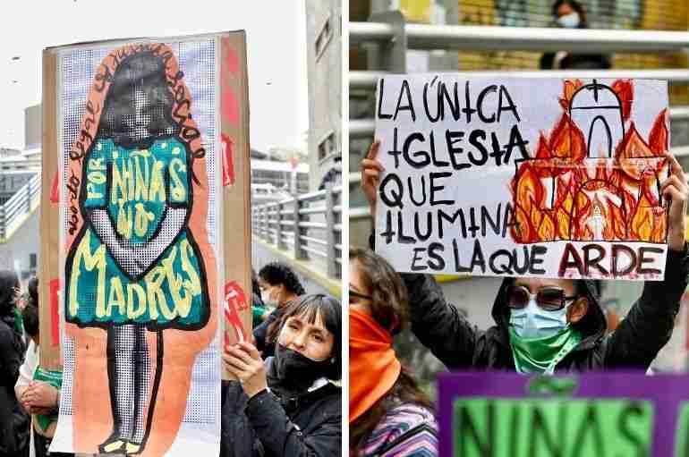 bolivia girl raped pregnant abortion church intervention