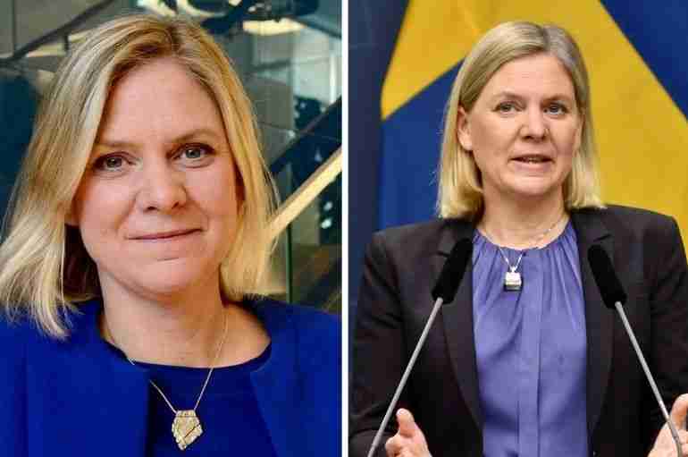 magdalena andersson sweden prime minister