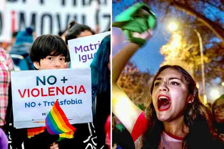 chile rejected bill decriminalize abortion same-sex marriage