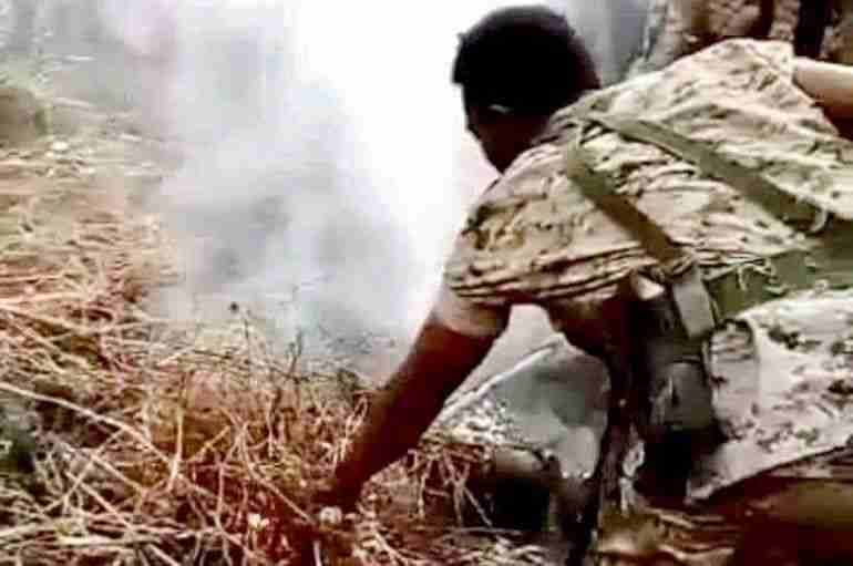 ethiopia soldiers burning civilians