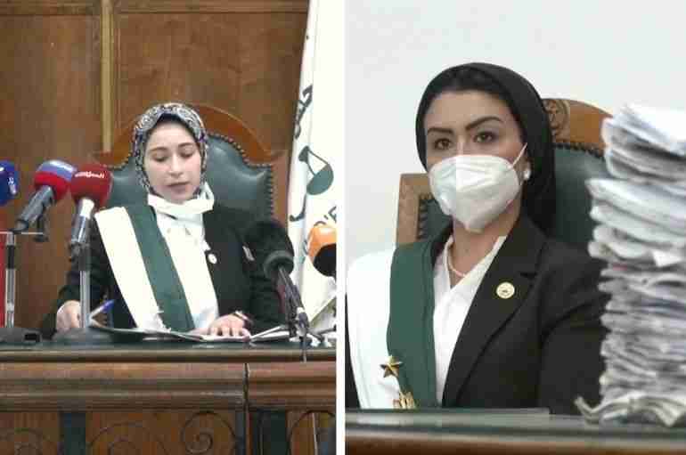 radwa helmi egypt first women judges