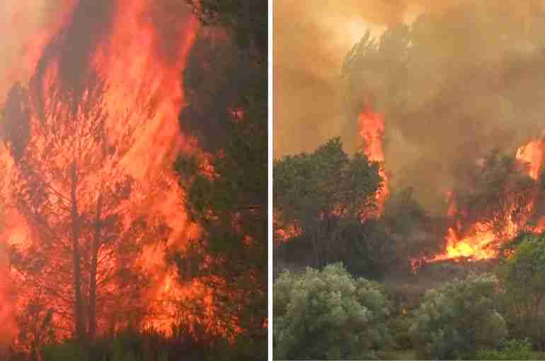 spain zamora wildfires earliest heatwave
