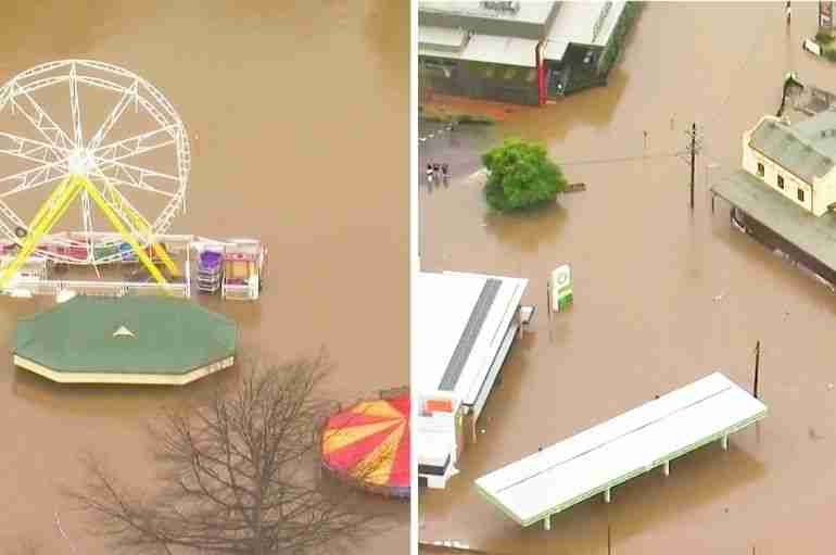 australia sydney floods climate change