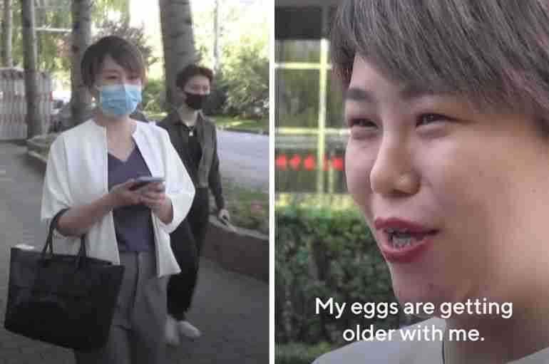 china teresa xu freeze eggs rejection