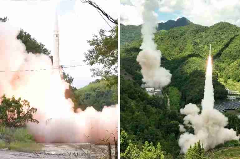 china missiles taiwan pelosi visit