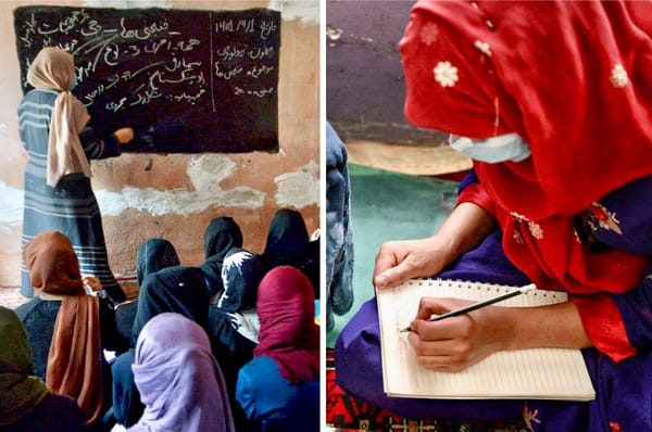 afghanistan girls secret schools taliban ban