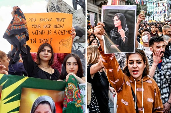 mahsa amini world protests iran women