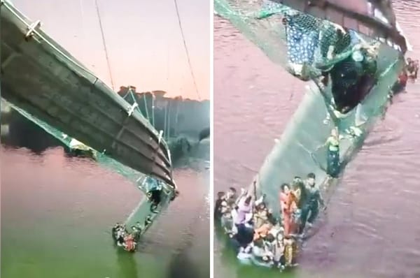 india bridge collapse gujarat morbi