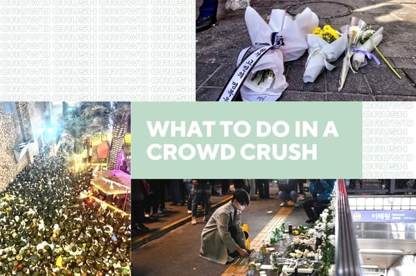 what to do crowd crush