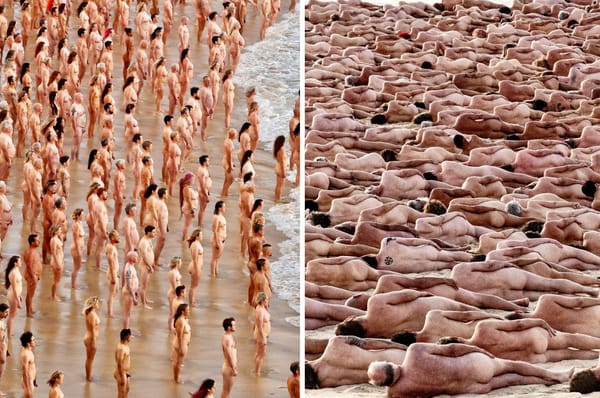 australia nude photo shoot bondi beach skin cancer spencer tunick