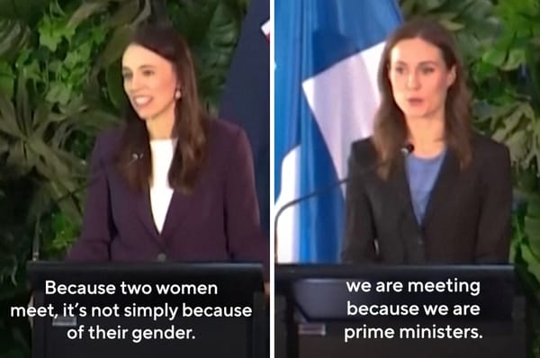 new zealand finland women prime minister meeting response