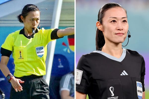 yoshimi yamashita japan first woman world cup referee