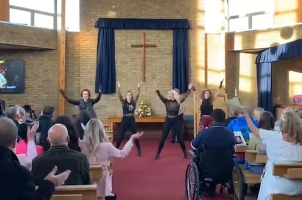 british woman funeral dance flash mob queen another one bites dust