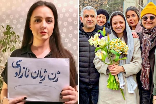 iran actress taraneh alidoosti released mahsa amini