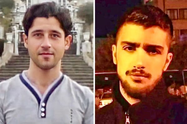 iran execute Mohammad Mehdi Karami Seyed Mohammad Hosseini Mahsa Amini Protest