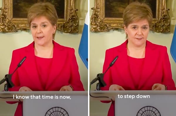 Scotland's first woman leader announces her resignation