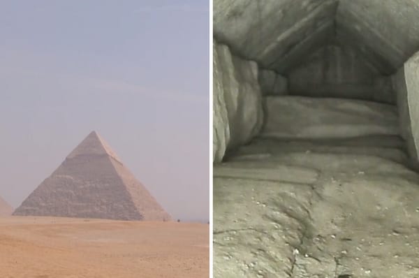 egypt pyramid hidden corridor giza