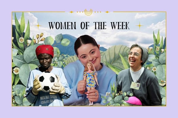 inspiring women barbie down syndrome vatican women south africa grannies soccer