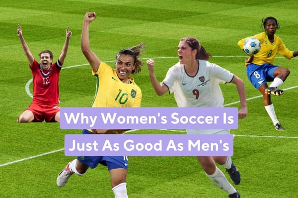 Soccer football records women vs men reality