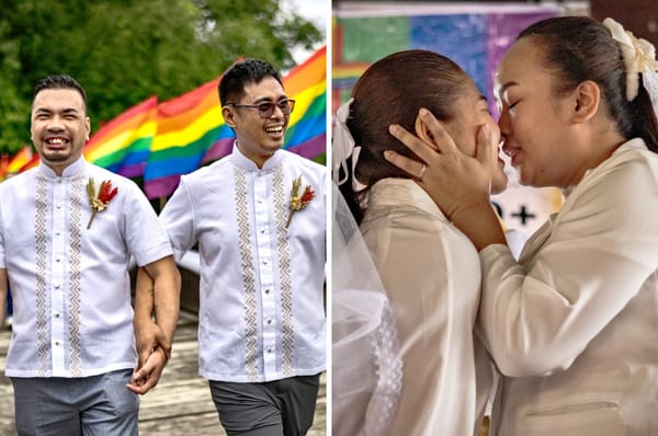 philippines same sex wedding quezon lgbts church