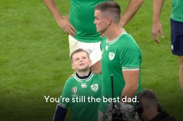 ireland rugby captain son comfort world cup loss