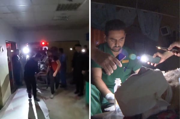 gaza hospitals blackout no electricity fuel israel siege